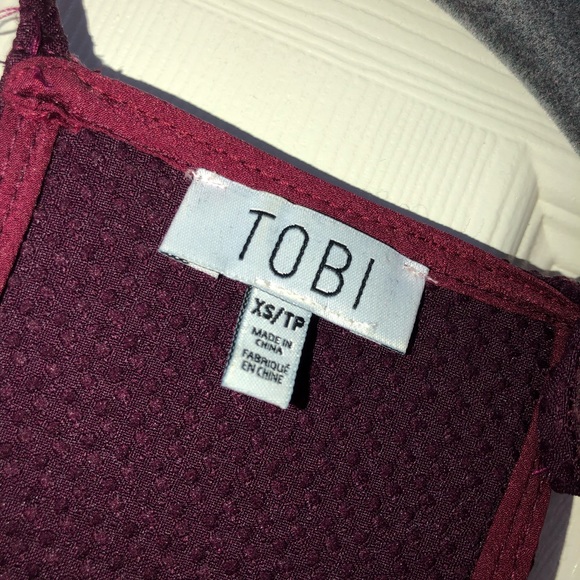 Burgundy Dress - Picture 3 of 4